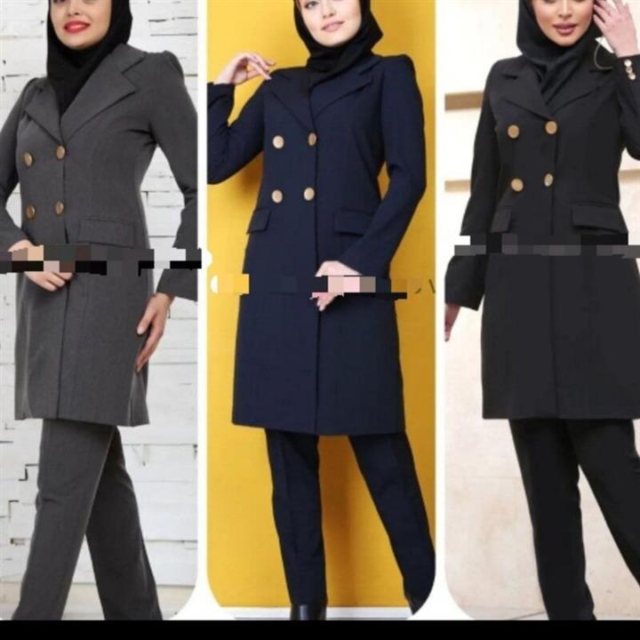 مانتو و شلوار اداری مزون دوز